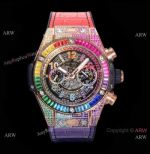 Copy Hublot Big Bang Unico King Rose Gold Rainbow Swiss 7750 Watch
